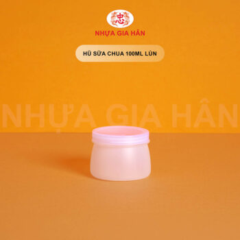 HŨ SỮA CHUA NHỰA HDPE 100ML LÙN - Ảnh 5