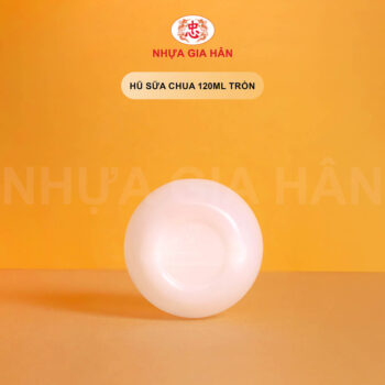 HŨ SỮA CHUA NHỰA HDPE 120ML TRÒN - Ảnh 3