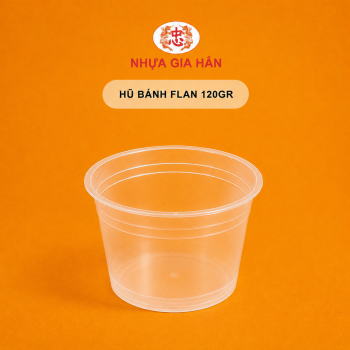 HŨ BÁNH FLAN NHỰA PP 120GR - Ảnh 2